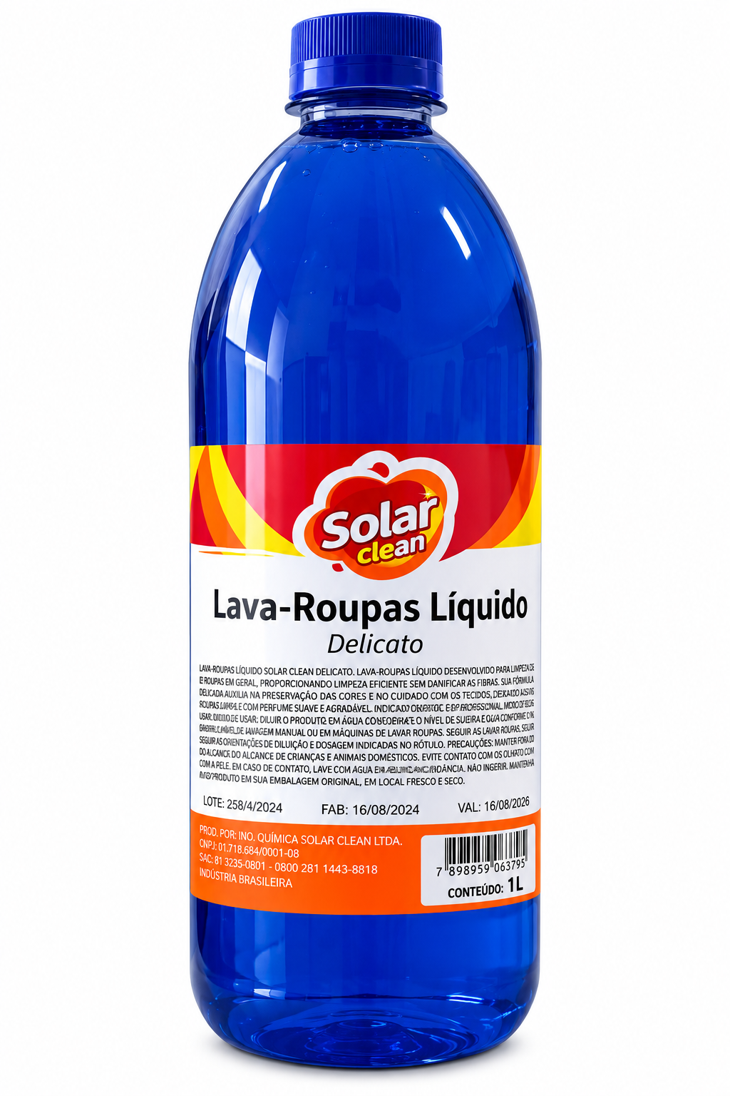 LAVA - ROUPAS LIQUIDO SOLAR CLEAR 1L