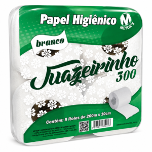 PAPEL HIGIENICO JUAZEIRINHO 300-MEYOR´S DO BRASIL