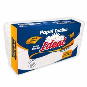 PAPEL TOALHA IDEAL 2400 FOLHAS