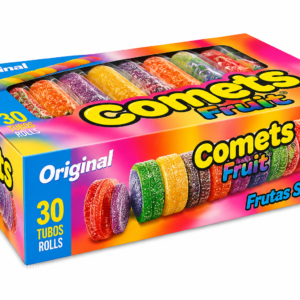 GOMETS GOMA TUBO FRUTAS C/30