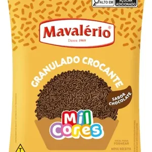 GRANULADO CROCANTE CHOCOLATE MAVALÉRIO 150G