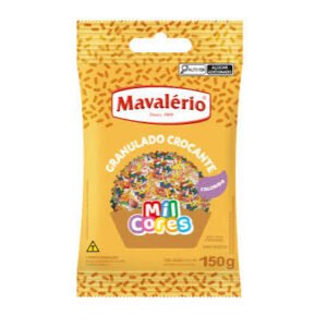 GRANULADO CROCANTE COLORIDO MIL CORES MAVALERIO 150G