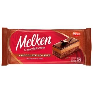CHOCOLATE AO LEITE MELKEN BARRA 500G