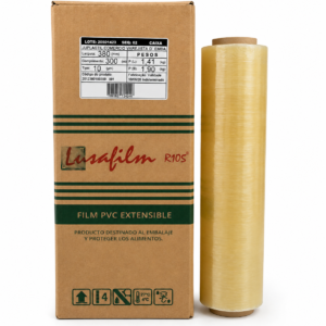 FILME PVC TRANSPARENTE LUSAFILM 380x300M