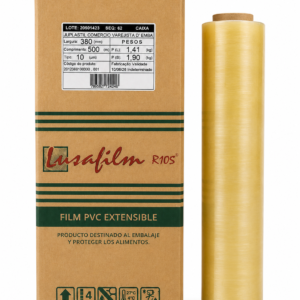 FILME PVC TRANSPARENTE LUSAFILM 380x500M
