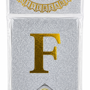 FAIXA FELIZ ANIVERSÁRIO COM GLITTER PRATA – DOURADO