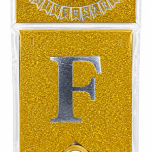 FAIXA FELIZ ANIVERSÁRIO COM GLITTER DOURADO – PRATA