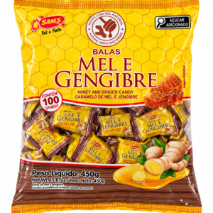 BALA MEL E GENGIBRE SAM'S 450G