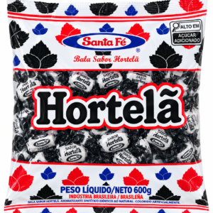 BALA DURA HORTELÃ SANTA FÉ 600G