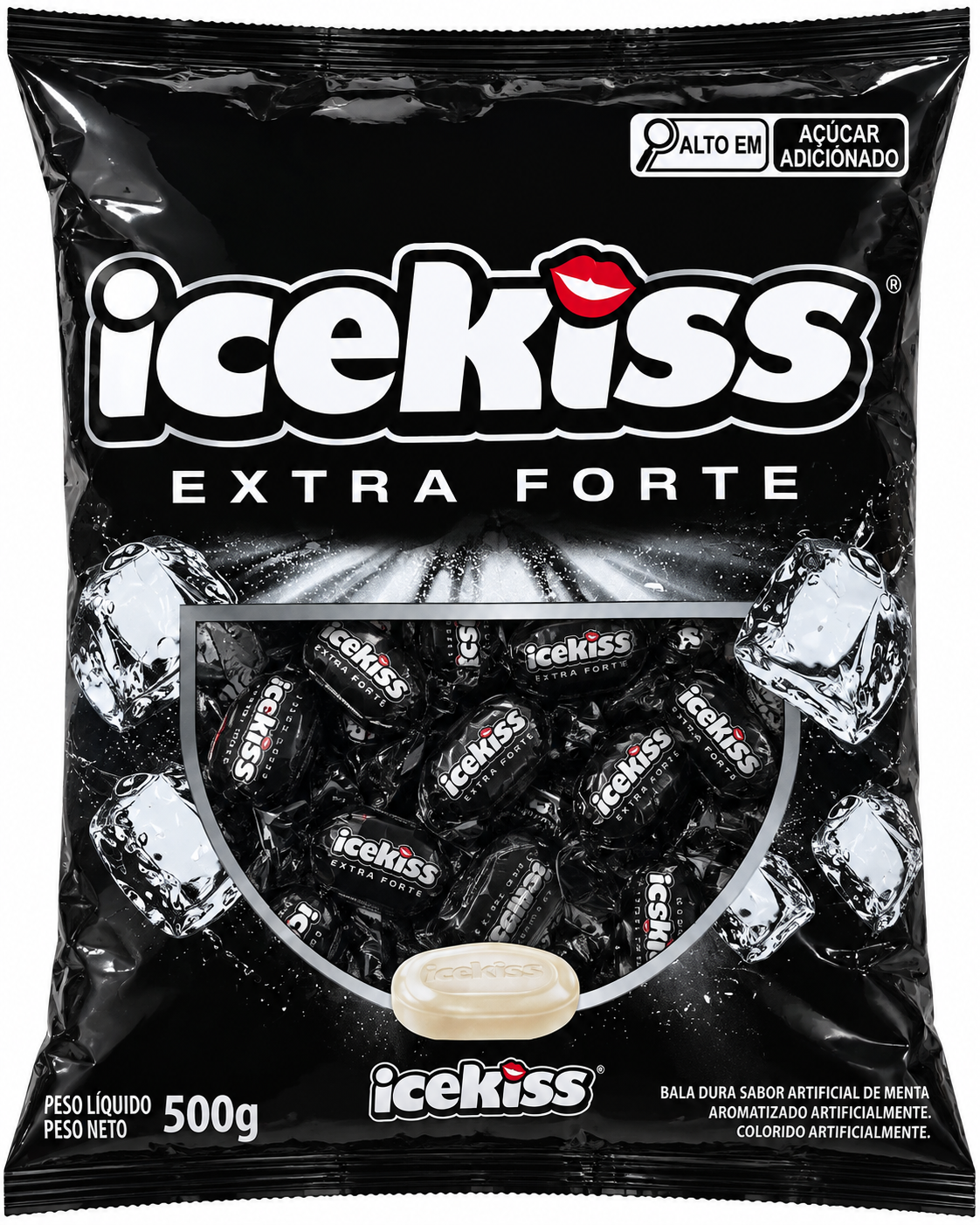 BALA DURA ICEKISS EXTRA FORTE 500G
