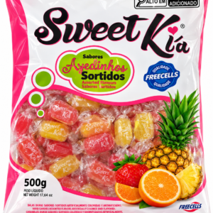 BALA DURA SORTIDA SABORES SWEET KIIS 500G