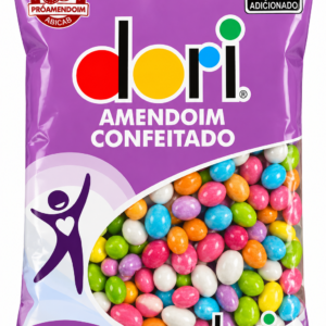 AMENDOIM DORI CONFEITADO 500G