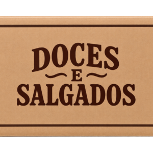 CAIXA PAPELÃO DOCES E SALGADOS KRAFT M 36,9X23,6X5,3CM