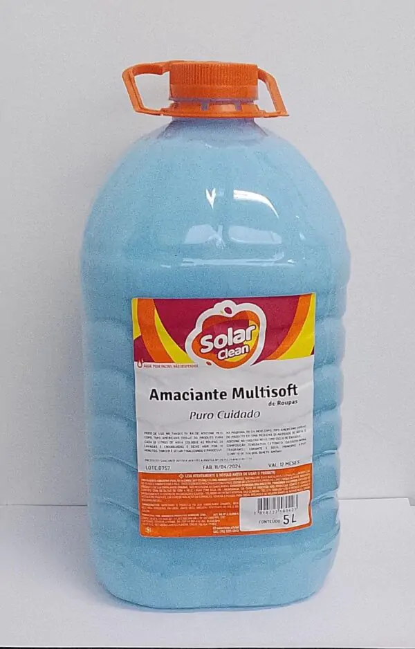 Amaciante SOLAR CLEAN Puro Cuidado 5L