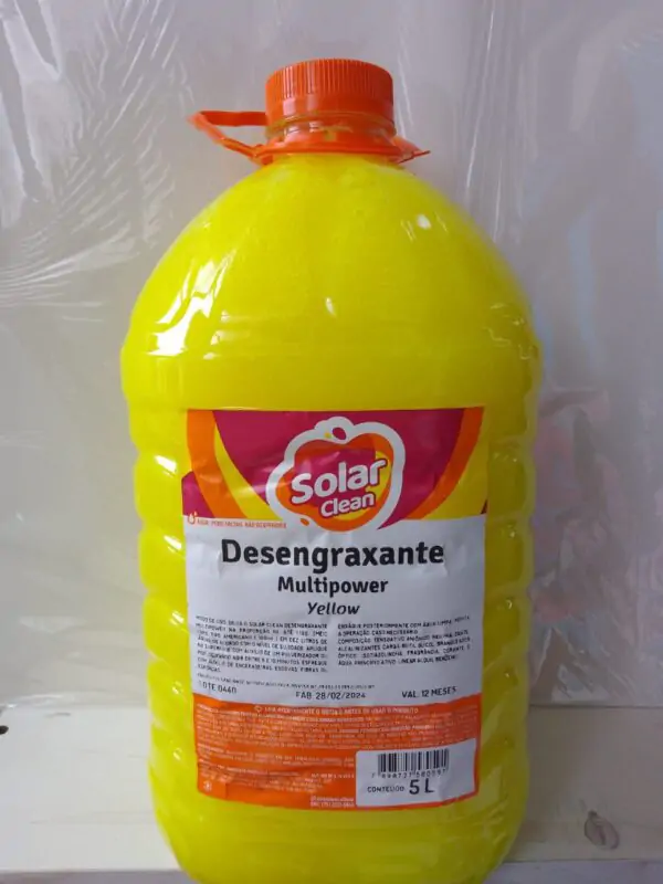 DESENGRAXANTE SOLAR CLEAN 5L