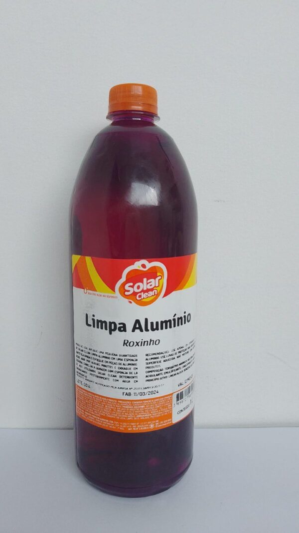LIMPA ALUMÍNIO SOLAR CLEAN 1L