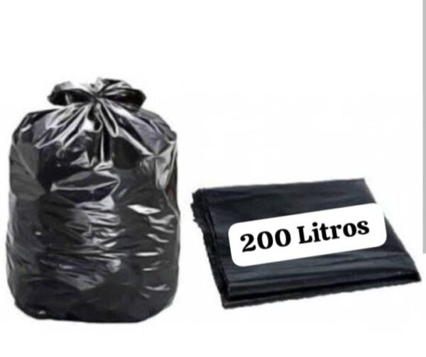 SACO DE LIXO 200 L com 25unidades