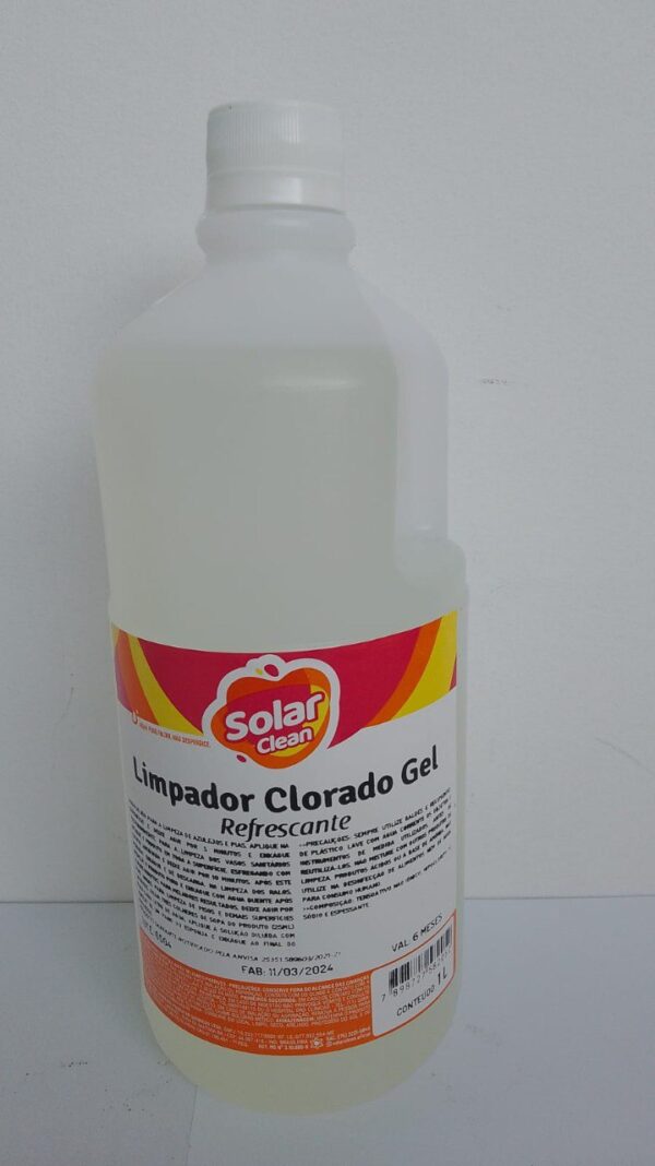LIMPADOR CLORODA GEL REFRESCANTE SOLAR CLEAN 1L