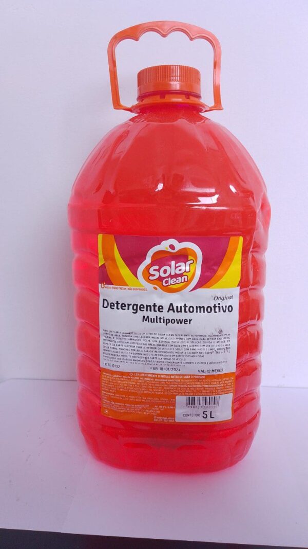 Detergente Automotivo Solar Clean 5L