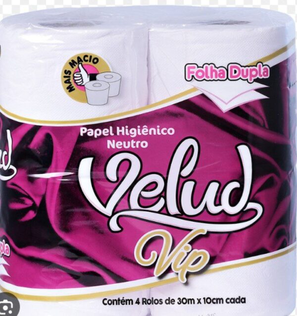 Papel higiênico Velud vip 12 rolos - Image 3