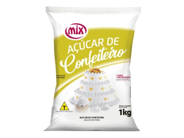 Açúcar De Confeiteiro 1kg Mix