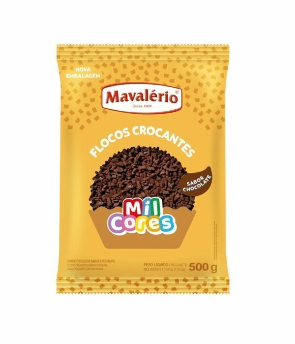 GRANULADO MIL CORES FLOCOS CROCANTE 500G GOURMET