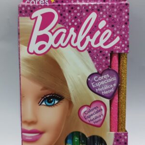 Lápis De Cor Tris Barbie 12 Cores