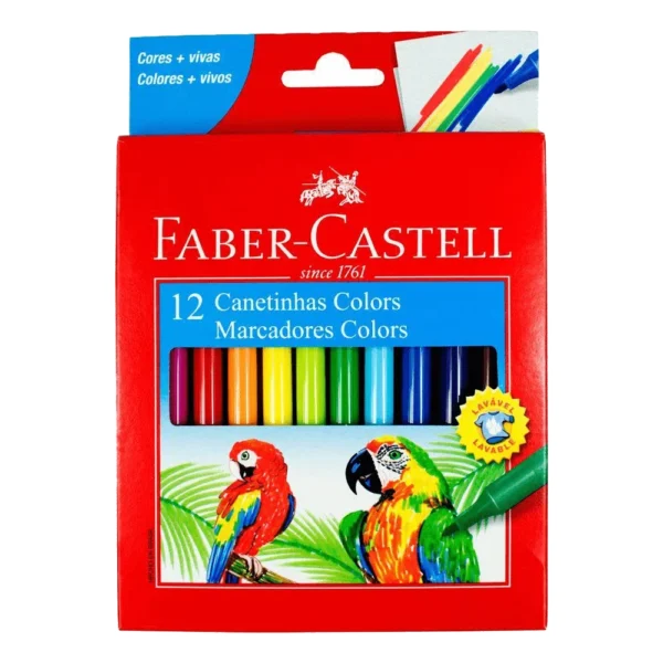 Caneta Hidrográfica Faber Castell