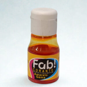 CORANTE LIQUIDO FAB 10ML AMARELO GEMA