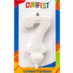 VELA ANIVERSÁRIO BRANCO CURIFEST N7