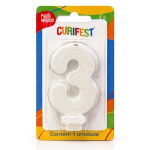 VELA ANIVERSÁRIO BRANCO CURIFEST N3